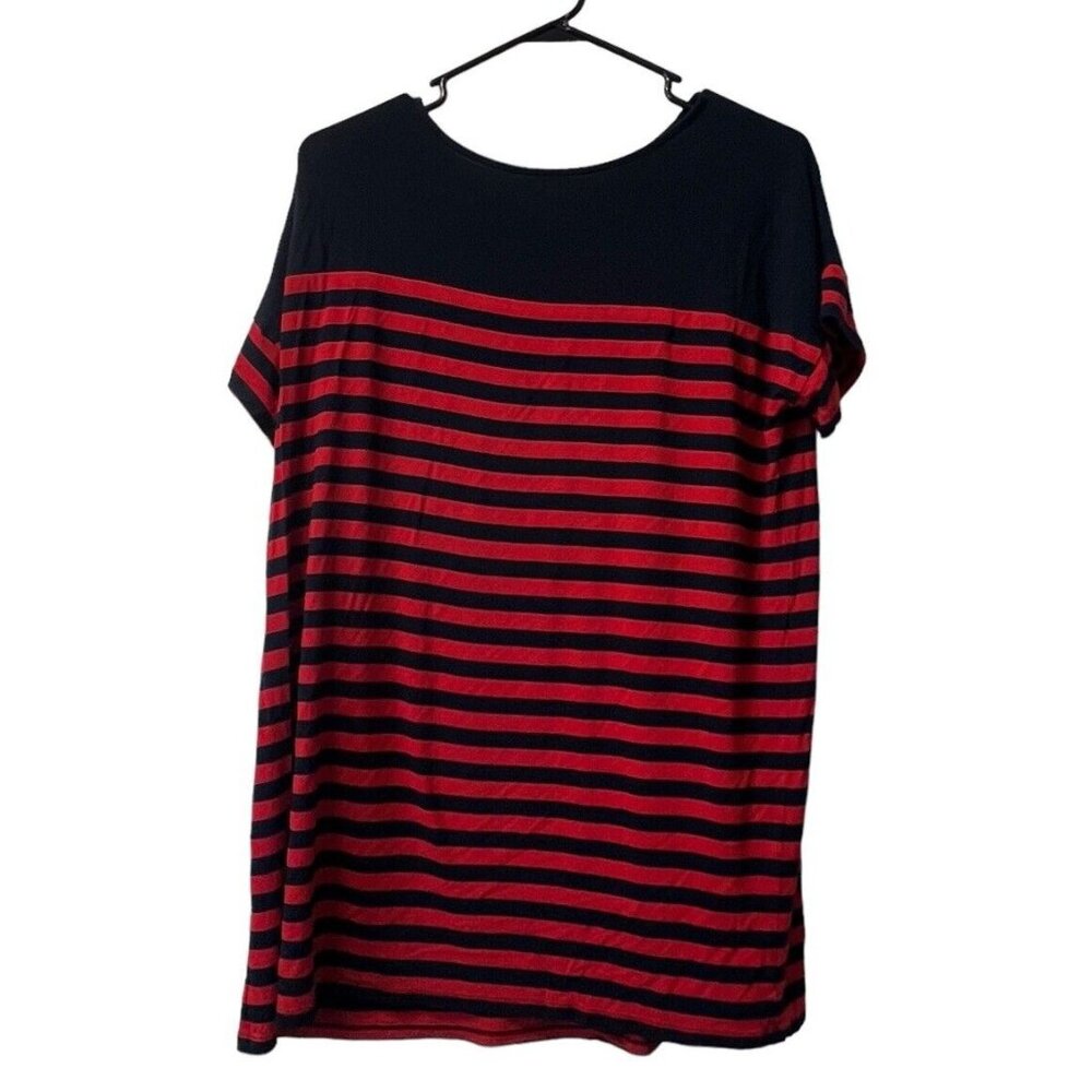 J Jill T Shirt Women Size Small Wearever Collection Short Sleeve Preppy Modern